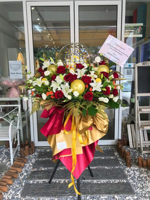 Elegant Flower Opening Stand